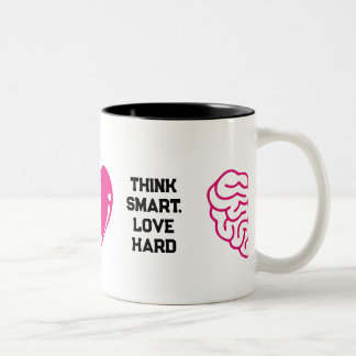 Inspiration und Zuneigung Zweifarbige Tasse