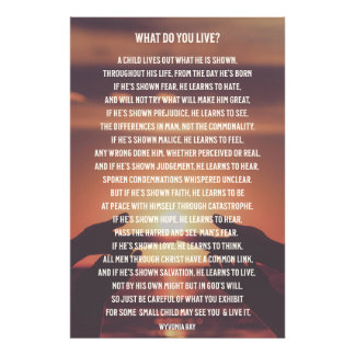 Inspiration, was Sie leben /Foto-Erweiterung Fotodruck