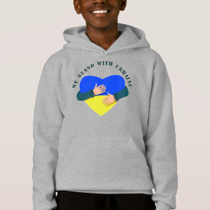 Inspiration: Wir stehen mit der Ukraine Hoodie