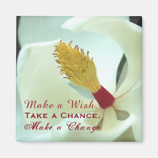 Inspiration "Wish, Chance, & Change" Magnet
