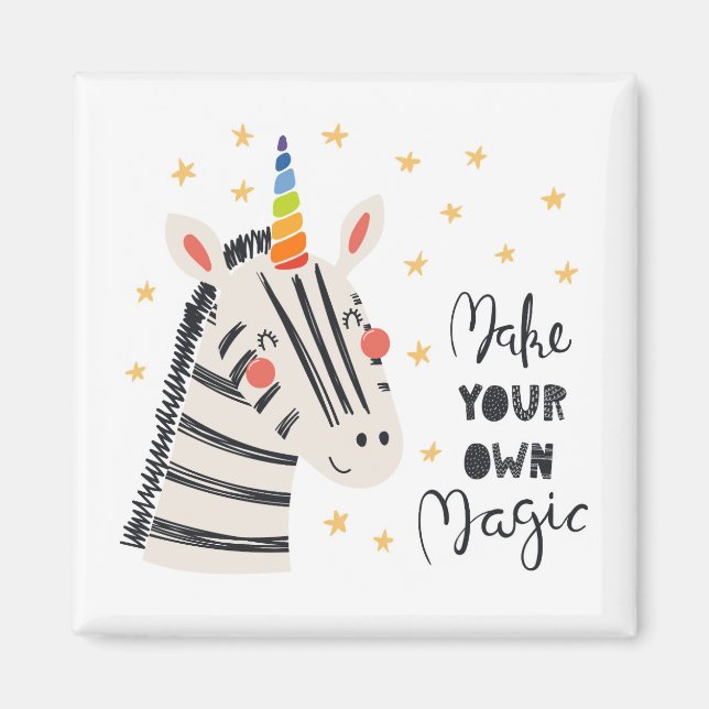 Inspiration Zebri-corn Magnet (Vorne)