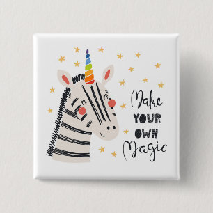 Inspiration Zebri-Mais Button