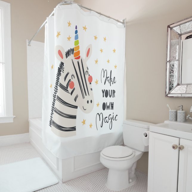 Inspiration Zebri-Mais Duschvorhang (Beispiel)