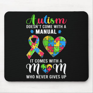 Inspiration Zitat Autismus Mama Shirt Autismus Awa Mousepad