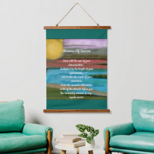 Inspiration Zitat Holzklappwand Wandteppiche