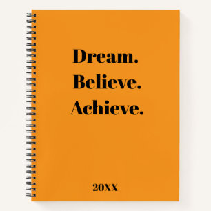 Inspiration Zitat-Journal und Planerdesign Notizbuch