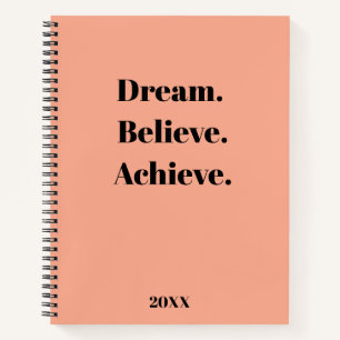 Inspiration Zitat-Journal und Planerdesign Notizbuch