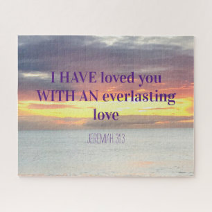 Inspiration Zitate Bible Verse Christlich Sonnenun Puzzle