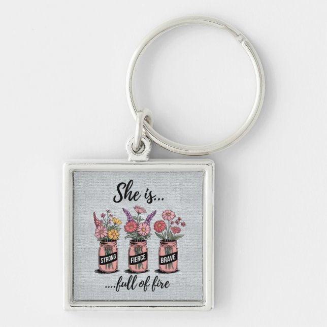 Inspiration/Zitate Schlüsselanhänger (Vorne)