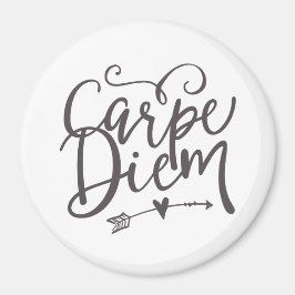Inspiration Zitatkarpe Diem Sieze der Tag Magnet