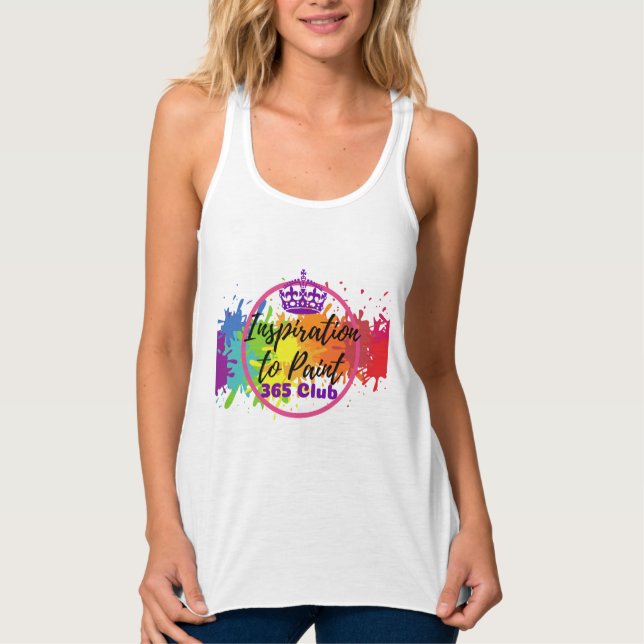Inspiration zum Paint 365 Club Logo Tank Top (Vorderseite)