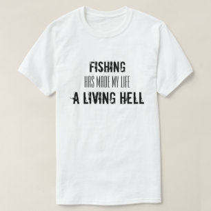 Inspiration zum Thema "Funny Fishing" T-Shirt