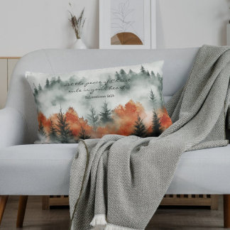 Inspirational Bible Verse Colossians 3:15 Nature Lendenkissen