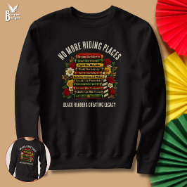 Inspirational Black History Icons Book Club Sweatshirt