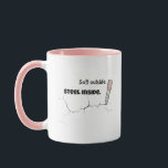 Inspirational Coffee Mug | Strong Women Motivation Tasse<br><div class="desc">Start your day with a reminder of your inner strength. This stylish coffee mug features the empowering phrase “Soft Outside, Steel Inside, ” celebrating the balance between kindness and resilience. Perfect for morning coffee, tea, or your daily energy boost. A meaningful gift for strong women, entrepreneurs, students, mothers, or anyone...</div>