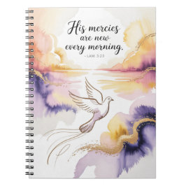 Inspirational Dove Journal - Uplifting Watercolor Notizblock