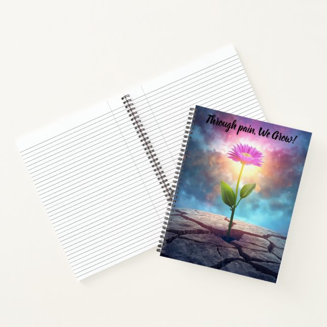 inspirational flower calendar notebook planner notizbuch (Innenseite)