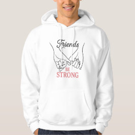 Inspirational Friendship Adult Pullover Hoodie