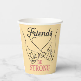 Inspirational Friendship Paper Cup Pappbecher