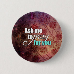 Inspirational geistiger christlicher button