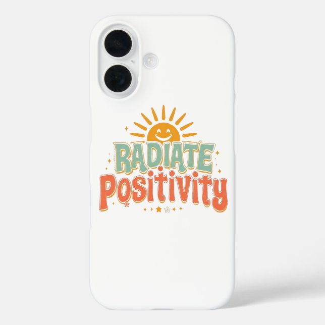Inspirational Good Vibes and Happiness Case-Mate iPhone Hülle (Rückseite)