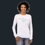 Inspirational Heart Graphic Tri-Blend Shirt<br><div class="desc">Spread positivity and inspiration with this beautiful “Change Your Life” women's long sleeve shirt. Featuring colorful heart-shaped line art with an uplifting message, this design symbolizes hope, motivation, and self-growth. Perfect for women who love inspirational quotes and stylish everyday fashion. Designed for comfort with a flattering fit and soft feel,...</div>
