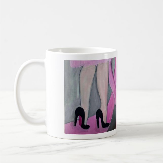 Inspirational Heels-Tasse Kaffeetasse (Links)