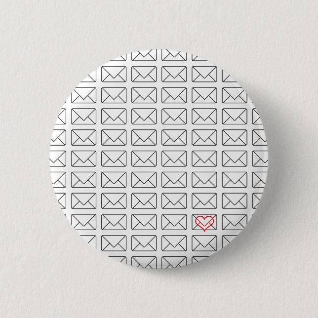 Inspirational i-Liebe, die Sie merken Button (Vorderseite)
