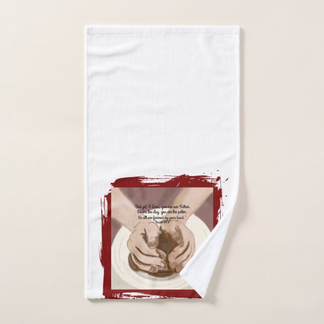 Inspirational Kitchen Towel – “Isaiah 64:8” Potter Handtuch (Handtuch)