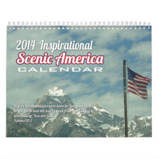 Inspirational landschaftlicher Amerika-Kalender Kalender
