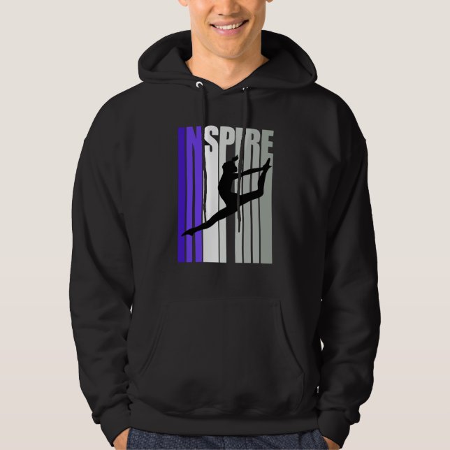 Inspirational Motivational Dance Instructor Teache Hoodie (Vorderseite)