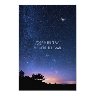 Inspirational Motivational Rumi Quote Stars Fotodruck