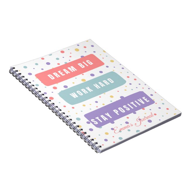 Inspirational Notebook Notizblock (Rechte Seite)
