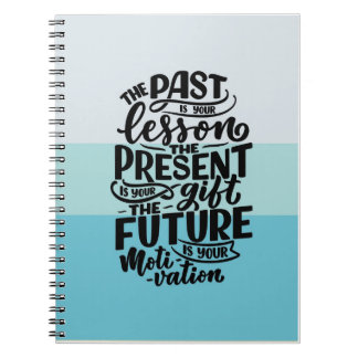 Inspirational quote - journal notebook notizblock
