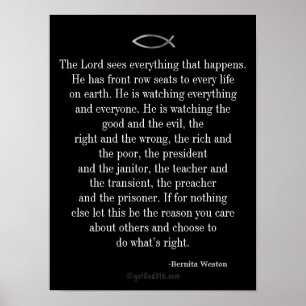 Inspirational Quotes Keys for Discipline Poster