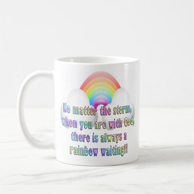 Inspirational religiöser tasse (Links)
