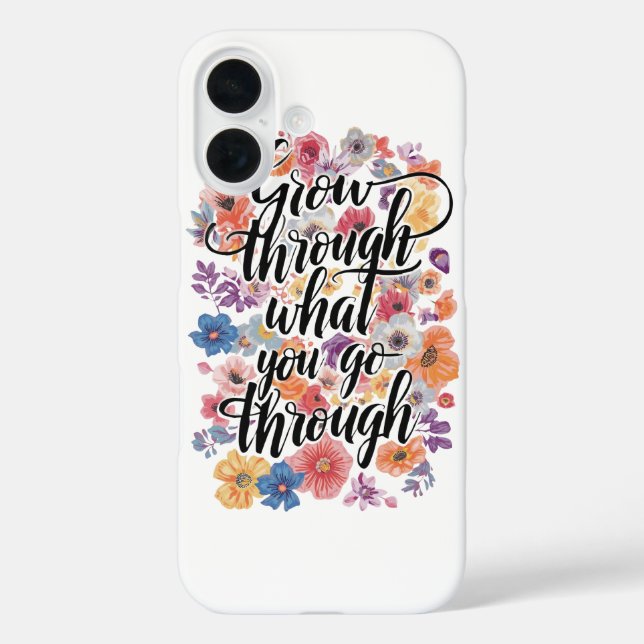 Inspirational Resilience and Strength Message Case-Mate iPhone Hülle (Rückseite)