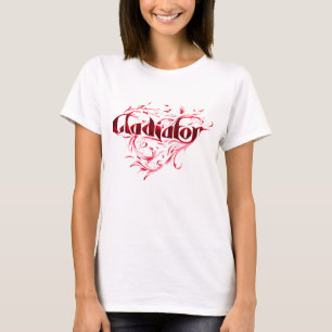 Inspirational rotes Gladiator-Shirt T-Shirt