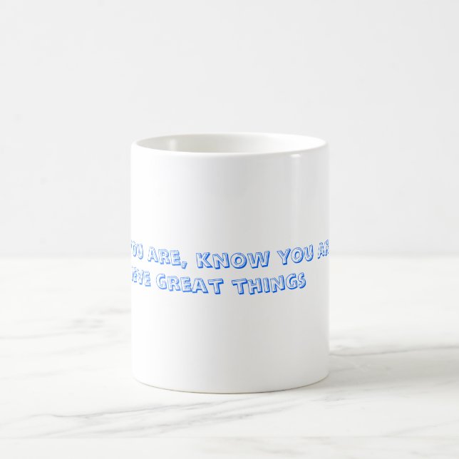 Inspirational Tasse (Mittel)