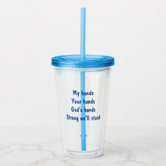Inspirational Tumbler Acryltrinkbecher