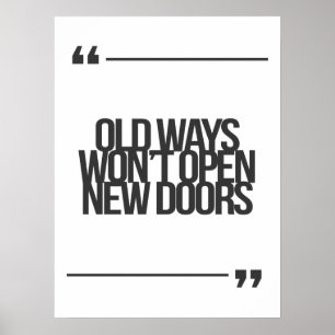 Inspirational und motivierend Zitate Poster