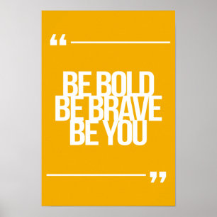 Inspirational und motivierend Zitate Poster