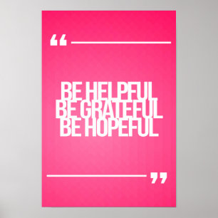 Inspirational und motivierend Zitate Poster