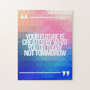Inspirational und motivierend Zitate Puzzle
