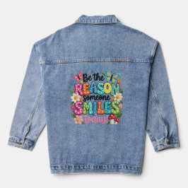 Inspirational Women’s Denim Jacket – Empowering Qu Jeansjacke
