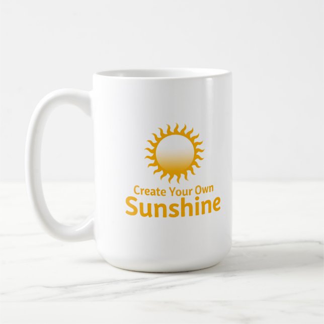 Inspirational Your Sunshine Mug Kaffeetasse (Links)