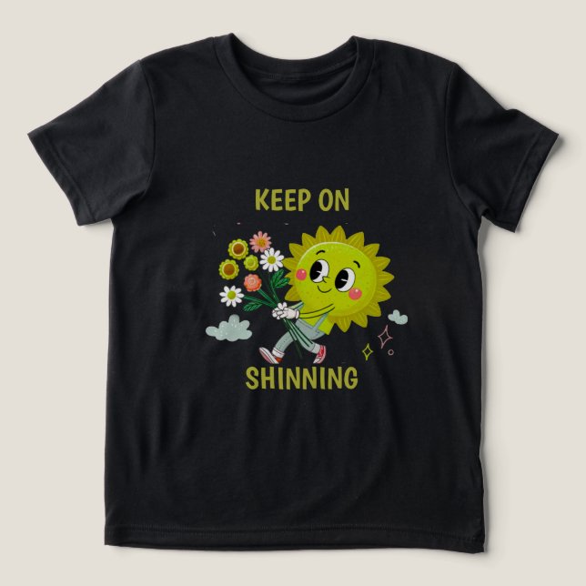Inspirational Youth Kids T-Shirt Tri-Blend Shirt (Design Vorderseite)