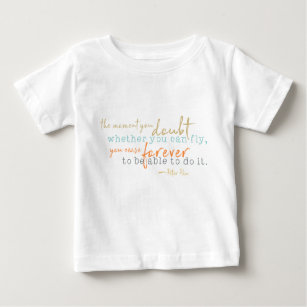 Inspirational Zitat-Baby-T - Shirtstorybook-Zitat Baby T-shirt