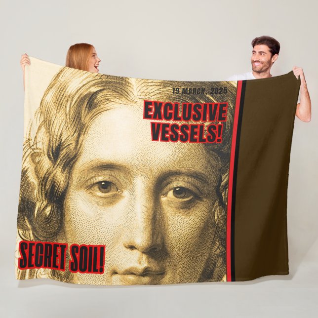 INSPIRATIONELLE Fleece-Blankke Fleecedecke (Beispiel)