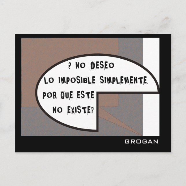 INSPIRATIONELLE GEDANKENKARTE | T - Shirt, Tasse Postkarte (Vorderseite)